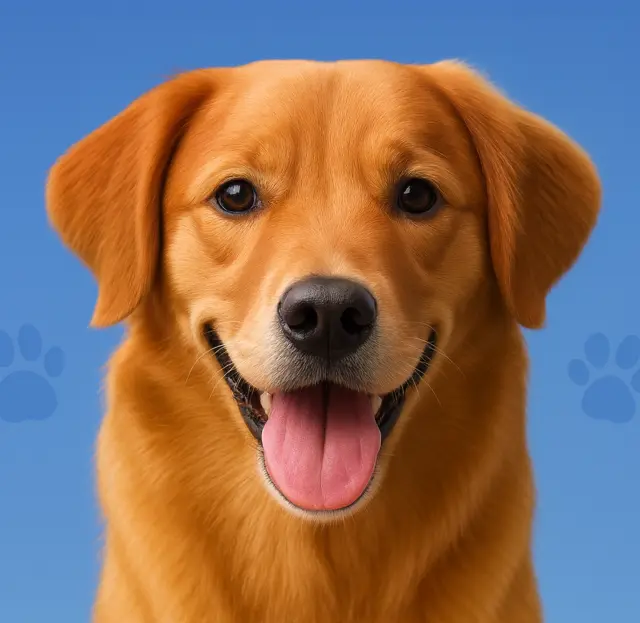Happy client dog